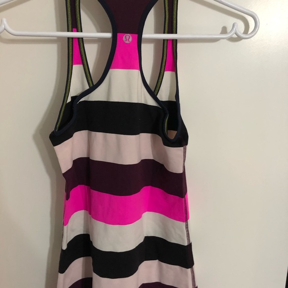 Lululemon striped workout tank - Picture 1 of 2